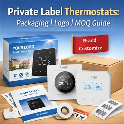 Private Label Termostater: Förpackning, logotyp och MOQ-guide
