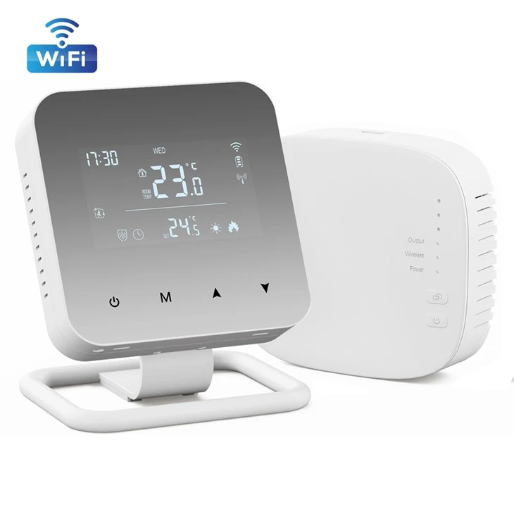 RF trådlös gaspanna Uppvärmning av termostat bot-r8x-wifi